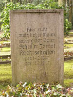 Zwangsname_Israel_Waldfriedhof_Duisburg_Rechtschaffen